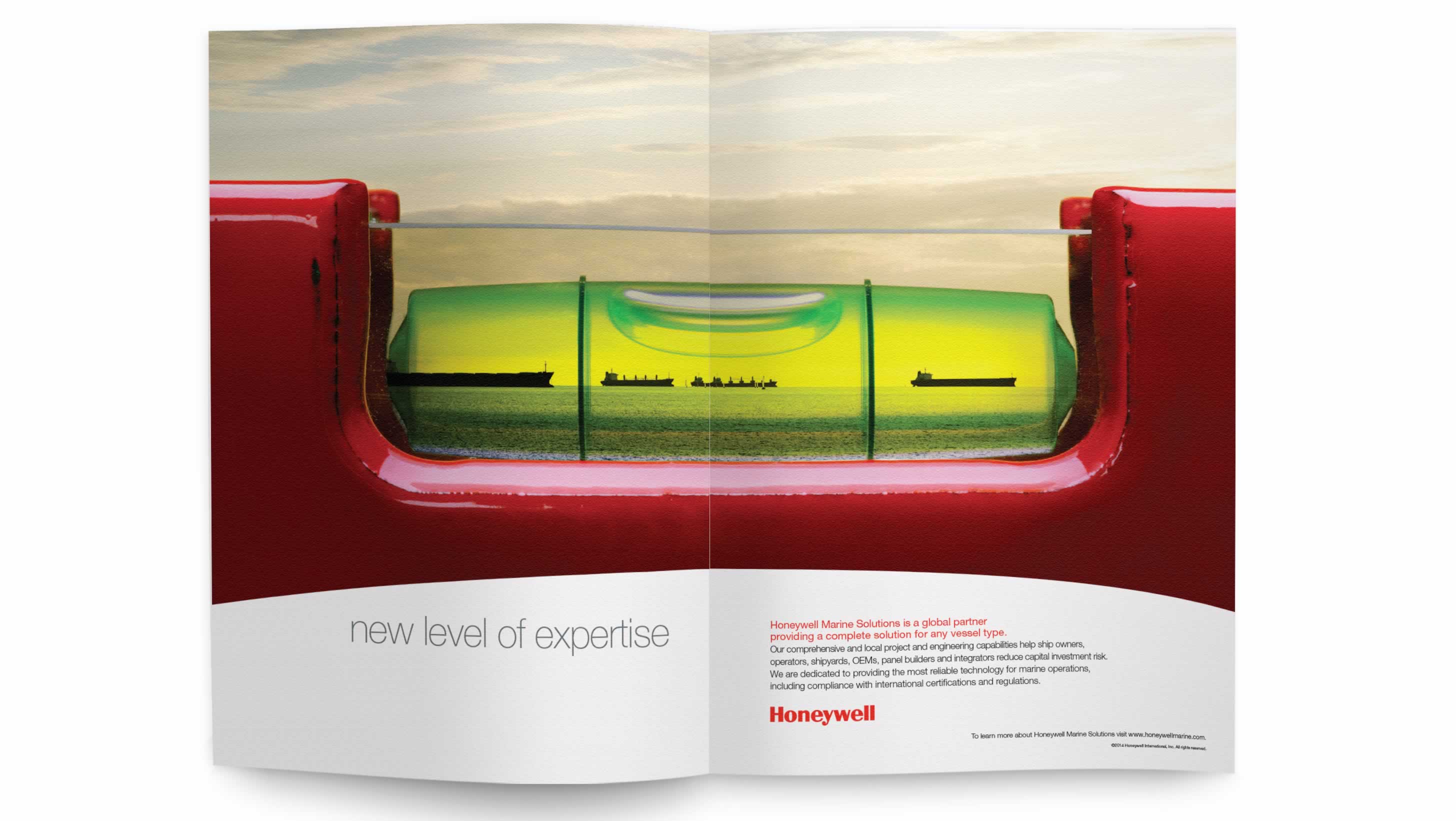 Honeywell ad design