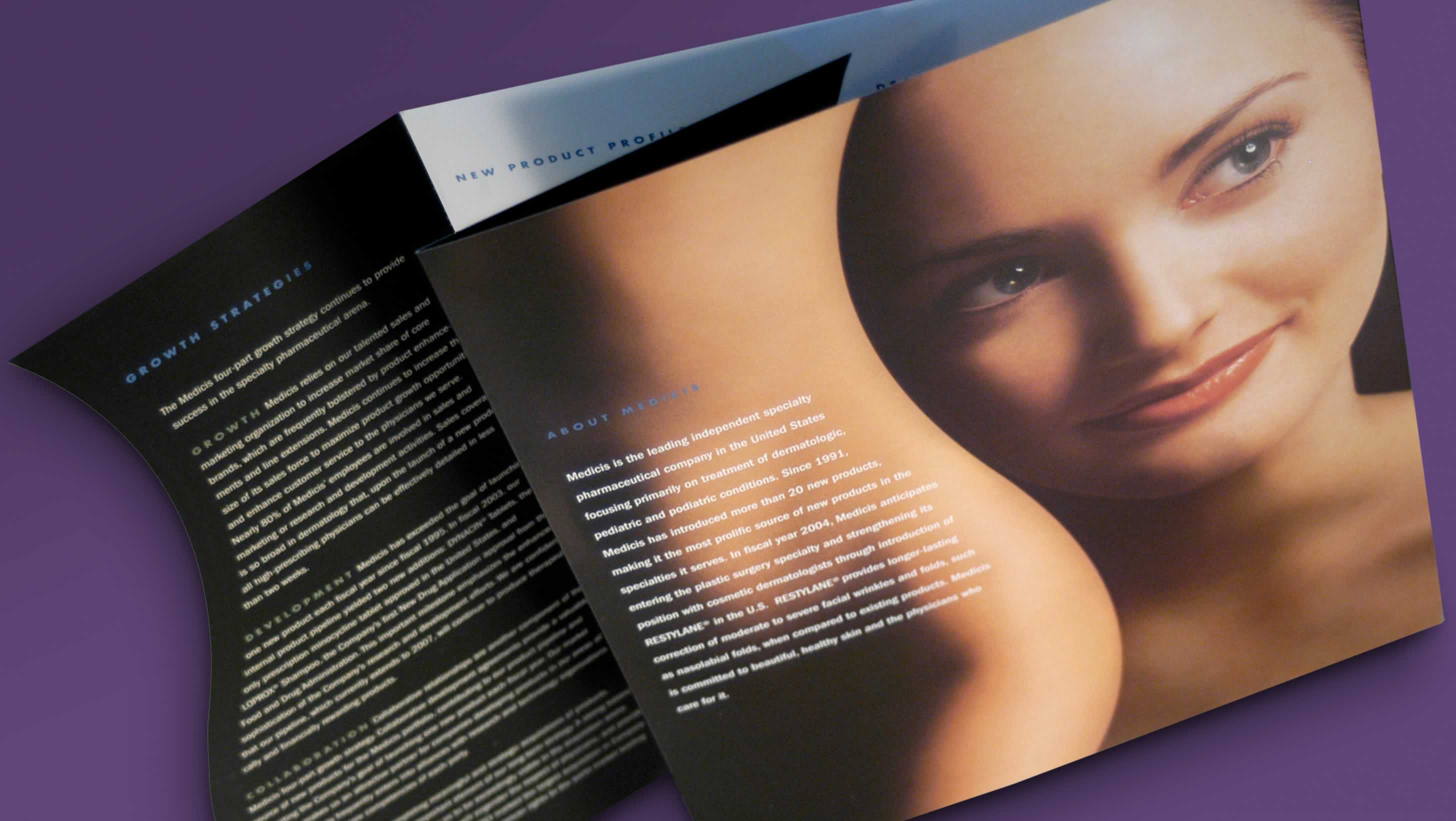Skincare Industry Annual Report Design